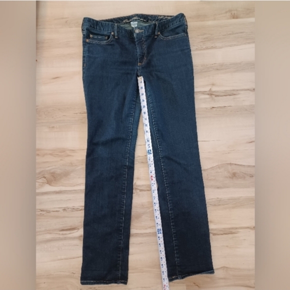 Eddie Bauer Specialy Dyed Straight Blue Jeans - Picture 3 of 12